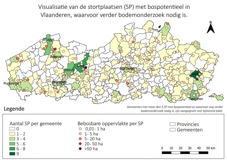 Demir wil 256 stortplaatsen in 147 gemeenten omvormen naar 485 ha extra bos