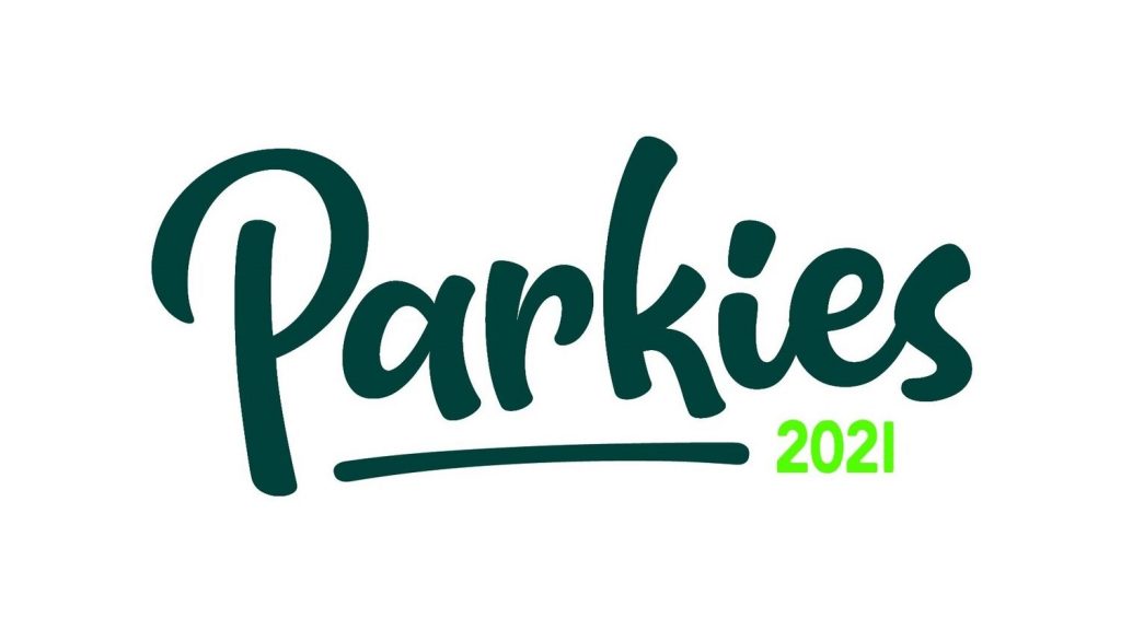 Guy Swinnen en Barbara Dex deze week op Parkies - Logo Parkies 2021