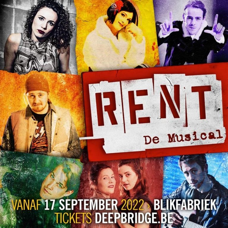 ‘RENT’ de Vlaamse versie van de Broadway-rockmusical