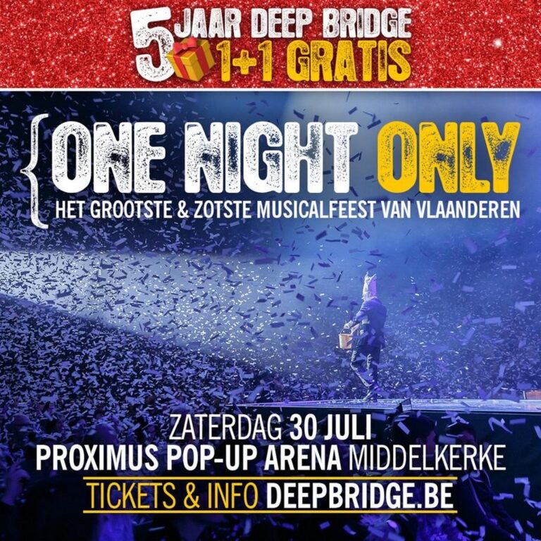 5 jaar Deep Bridge Musical 2022