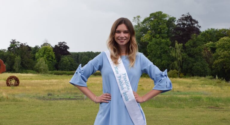 Caitlin Baetens en ik ben finaliste Miss Fashion 2023