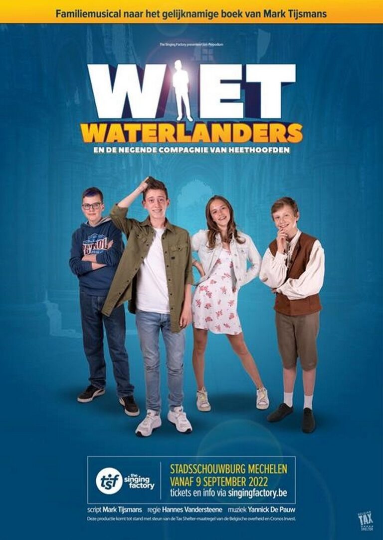 The Singing Factory musical Wiet Waterlanders