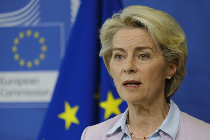 Press Conference Von der Leyen, Brussels