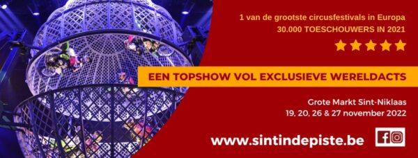 Circusfestival Sint in de Piste 2022