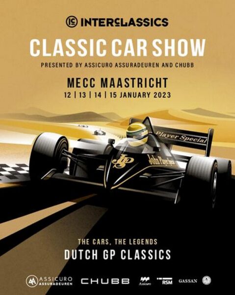 Affiche Interclassics Classic Car Show MEC Maastricht