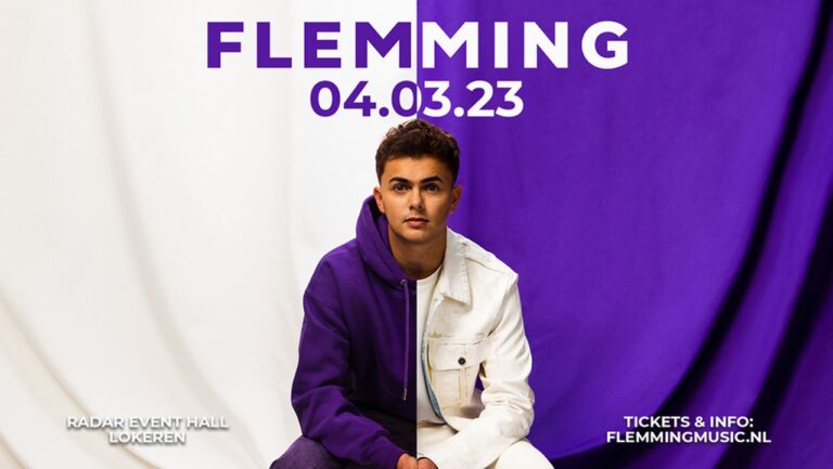 FLEMMING geeft op 4 maart eerste concert