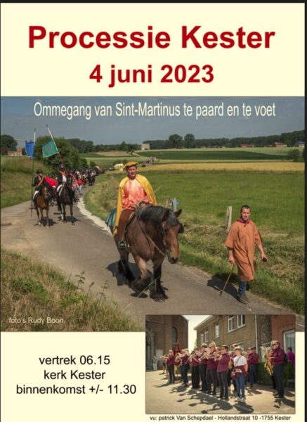 Zondag Affiche H. Drievuldigheidsprocessie Kester 2023