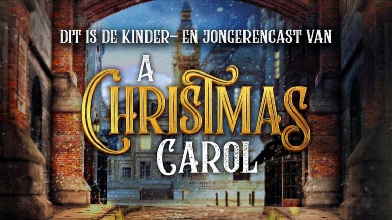 Jong-en kinderencast A Christmas Carol