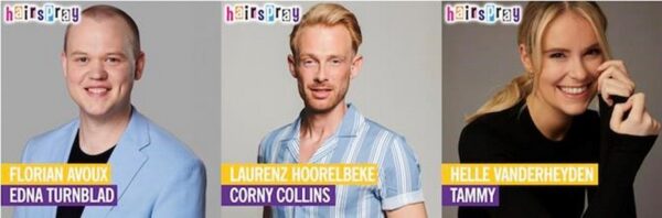 Jozefien Grossen hoofdrol in 'Hairspray' - Hairspray Florian Laurenz en Helle