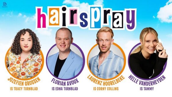 Hairspray Jozefien, Florian, Laurenz en Helle