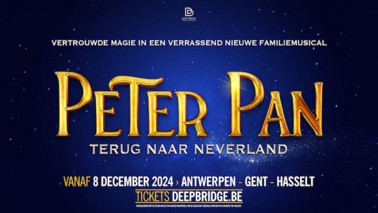 Aankondiging Peter Pan 8 december 2024