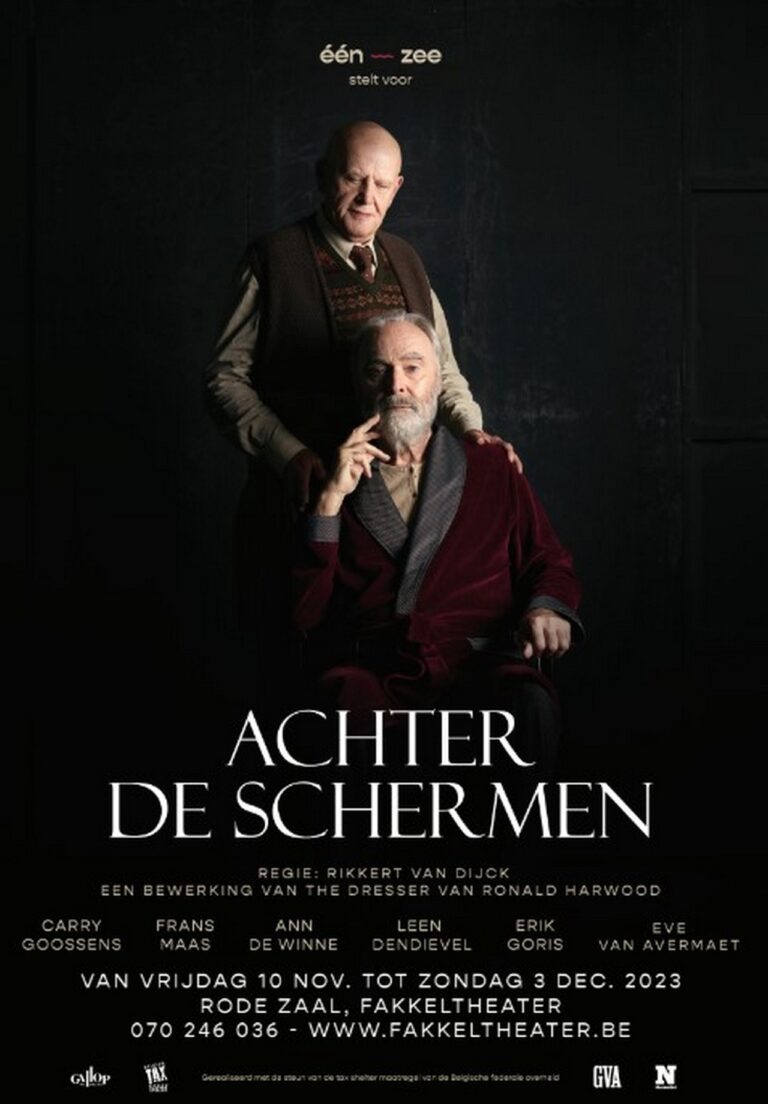 Affiche Achter De Schermen