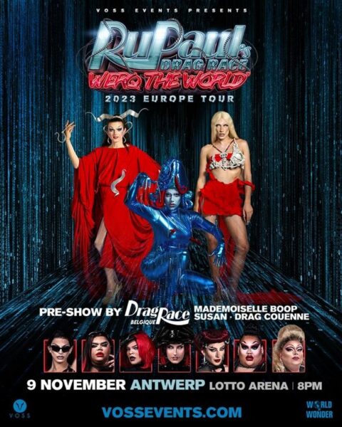 Affiche RuPaul’s Drag Race - ‘Werq The World Tour’