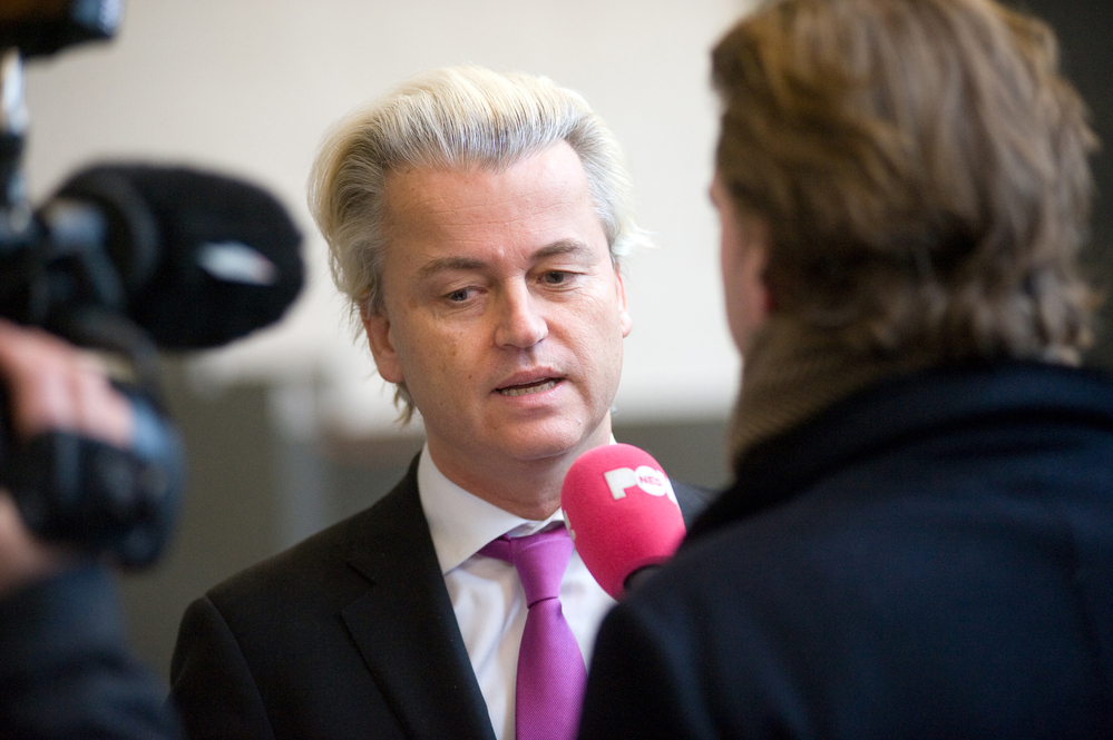 pvv partijleider Geert Wilders