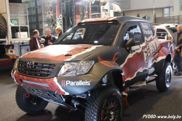 Dakar wagen Koen en pascal