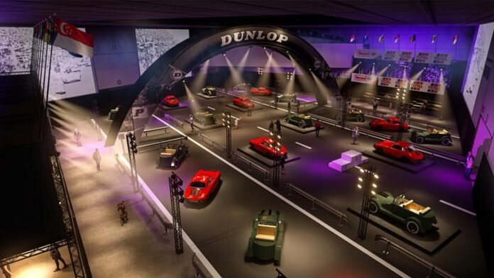 Interclassics Racecircuit Le Mans nagebouwd