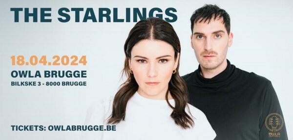 Aankondiging The Starlings concert Brugge 2024