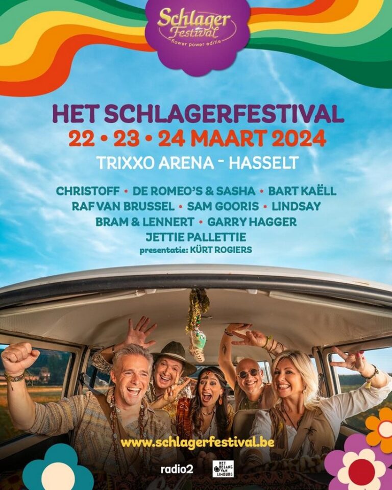 Affiche Schlagerfestival maart 2024