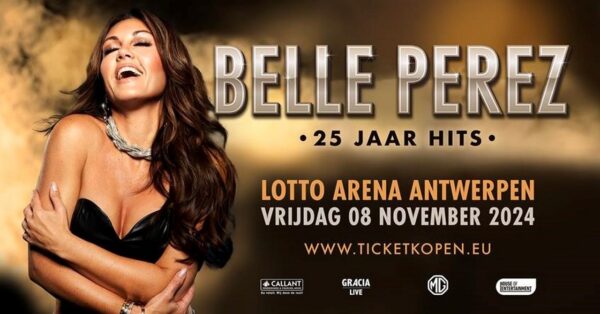 Belle Perez viert '25 Jaar Hits' - aankondiging Belle Perez 25 jaar hits