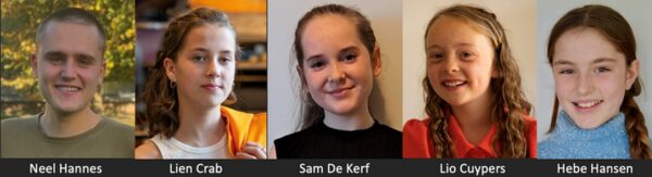 Jeanne d'Arc kinderen en jeugd cast