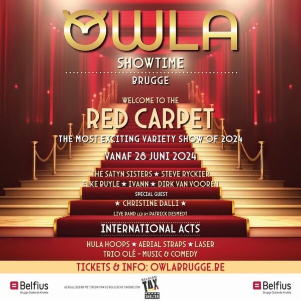 Affiche Owla Showtine Red Carpet