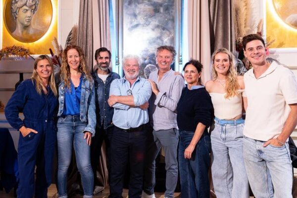 Chris Van Tongelen en cast Mamma Mia