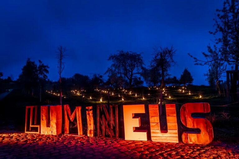 Lumineus derde editie van bloesemfestival  lokt 3.000 bezoekers
