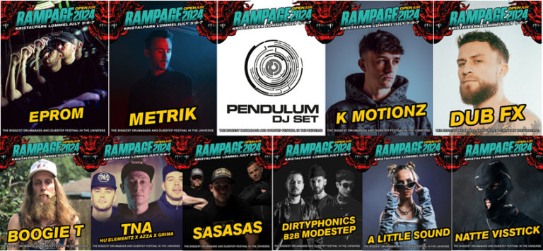 Rampage Open Air 2024 strikt wereldact Pendulum (dj set)