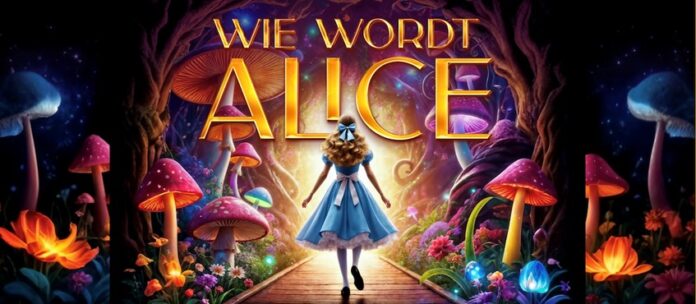 Aankondiging Alice In Wonderland
