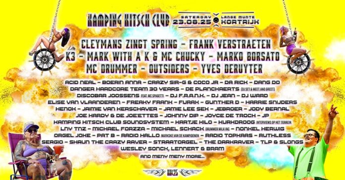 Aankondiging Kamping Kitch Club Markske