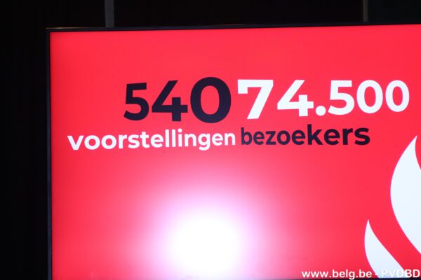 Fakkeltheater bezoekers