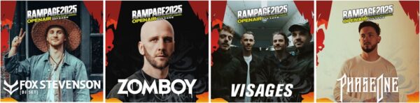 Rampage Open Air internationale acts