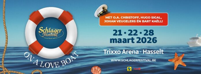 Aankondiging Schlagerfestival On A Love Boat (2026)