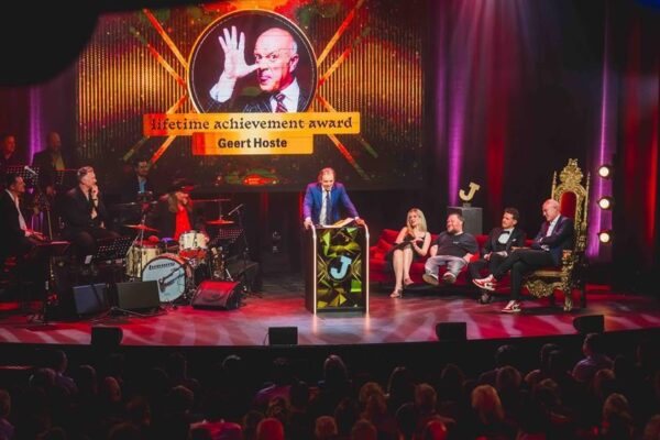Gala van de Gouden Jefkes Lifetime Achievement award Geert Hoste