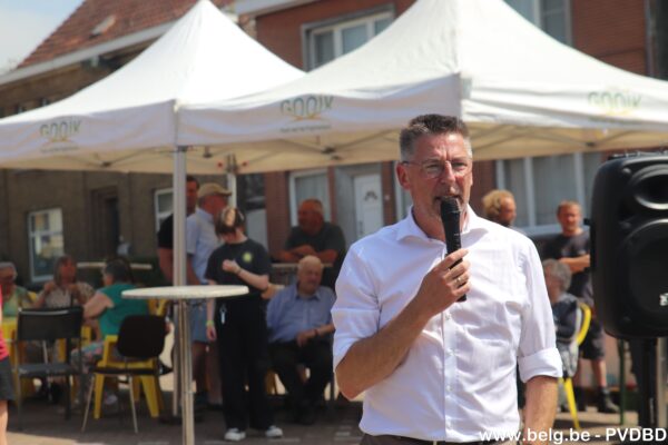 Burgemeester Kris Poelaert