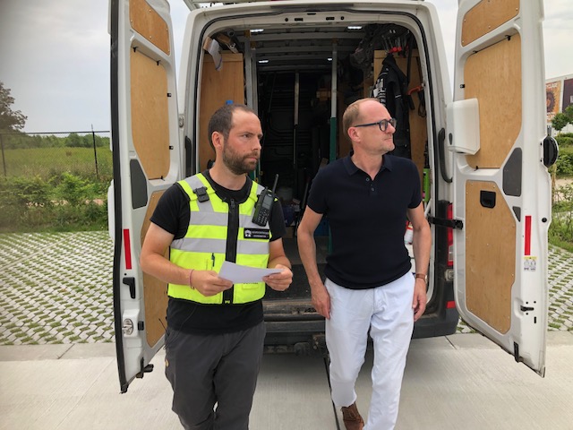 ben weyts campagne Met overladen rijden win je niets