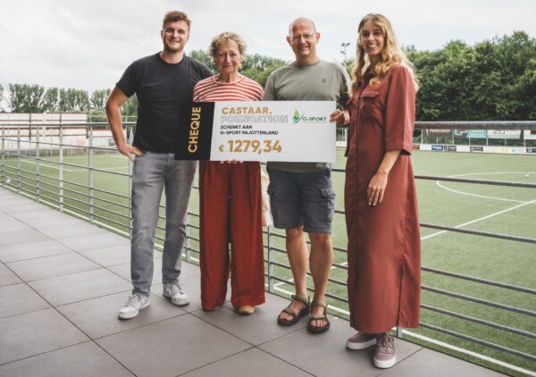 Castaar Foundation Cheque G-Sport Pajottenland