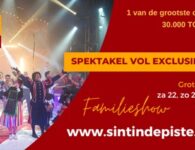 Aankondiging Sint in De Piste 30 jaar 2025