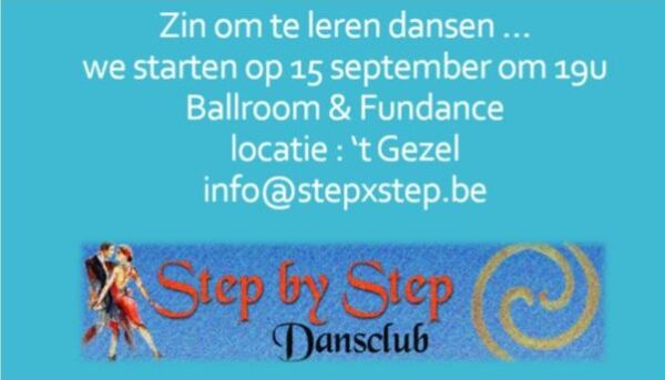  dansen Step By Step initiatieavond