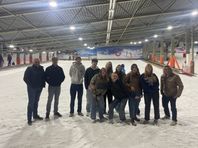 Winterland communicatiestudenten