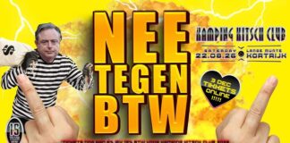 Kamping Kitsch Club verkoopt bijna helft van alle tickets voor 2026 op één namiddag Kamping Kitch Club NEE tegen BTW