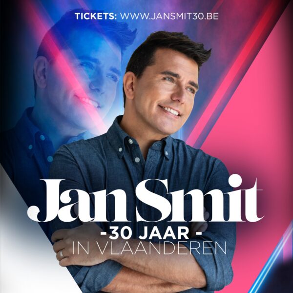 Jan Smit zingt het dak van de AFAS Dome 1 Jan Smit 30 jaar in Vlaanderen roze