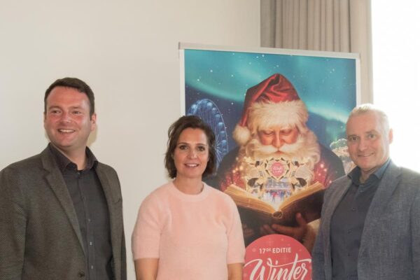 Winterland 17e editie Schepen Rik Dehollogne, Laurence Libert en Maurice Schoenmaeckers