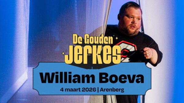 William Boeva presentator van Gala van de Gouden Jefkes 1 William Boeva De Gouden Jefkes
