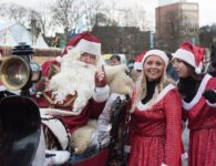 Hasselt Winterland Intocht Kerstman