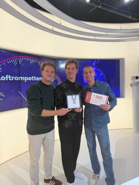 Loftrompet Jérémie Vrielynck, Timo Descamps, Sam Gooris