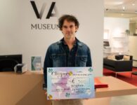 Hans De Backer met cheque