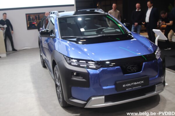 Autosalon Brusszl 2026 Subaru de nieuwste E-Outback