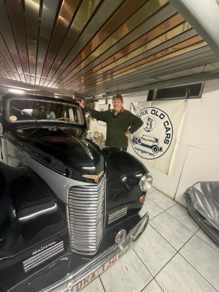 Interclassics Maastricht Roger Vanlessen Hillman uit 1948