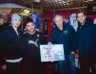 Winterland Hasselt 2025 overhandiging cheque